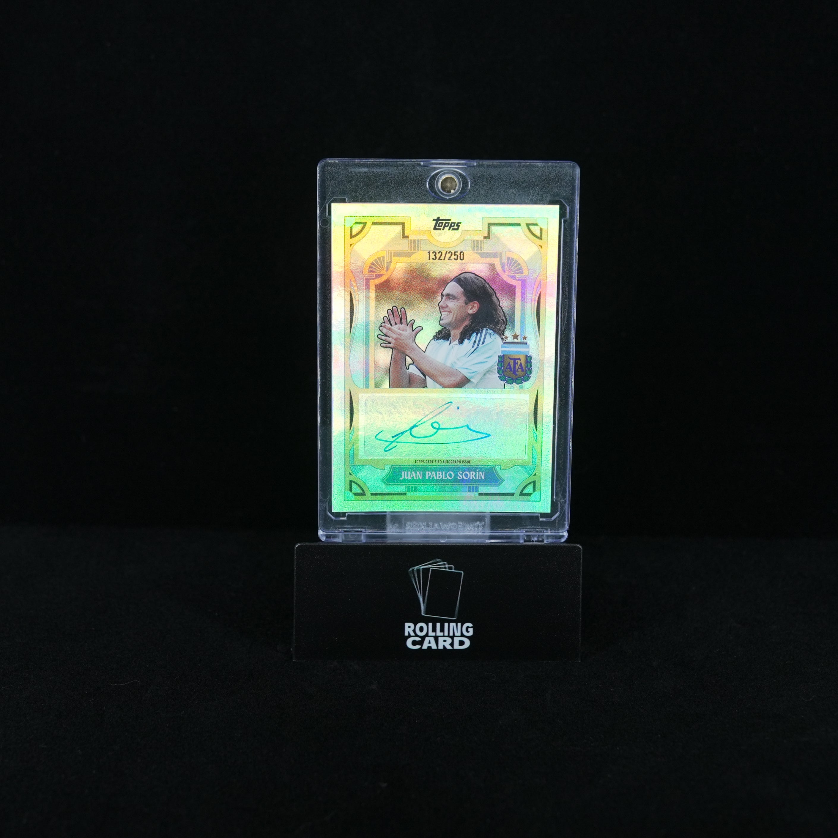 2024-25 Topps Argentina Team Set - Juan Pablo Sorín - Tango Autographs - 132/250